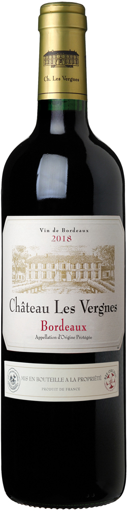 Chateau les Vergnes AOP Rouge Fles 75 cl 14,5%