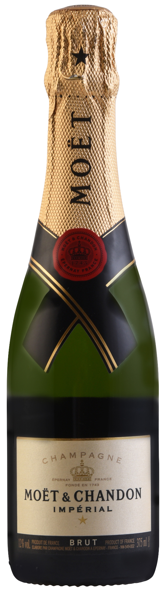 Moet & Chandon Brut Fles 37,5 cl 12,5%