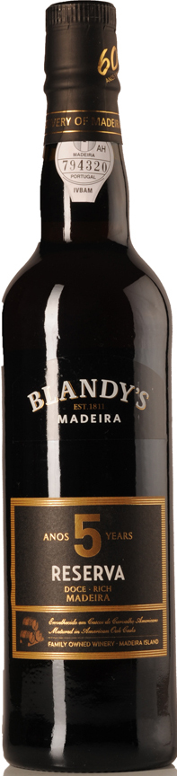 Madeira Blandy's Reserva Fles 50 cl 19%