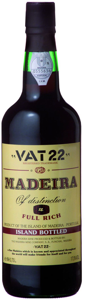 Madeira Vat 22 Fles 75 cl 17,5%