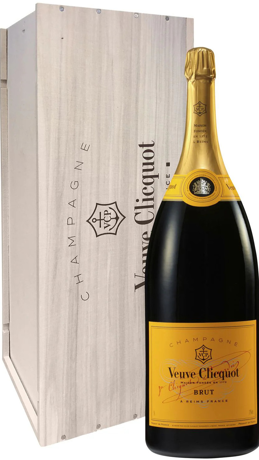 Veuve Clicquot Brut Jeroboam Kist 300 cl 12%