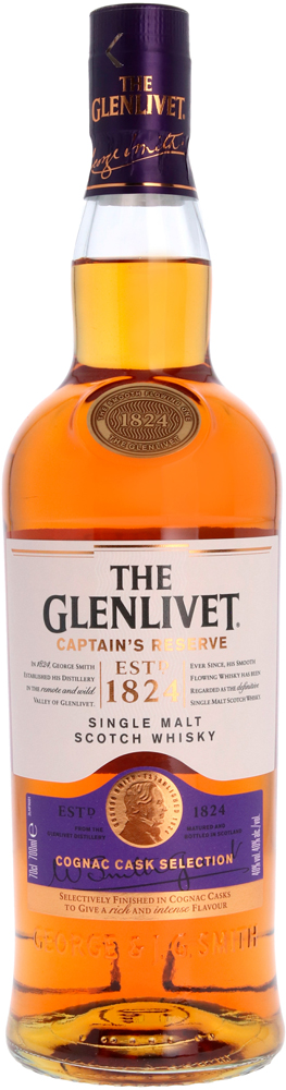 Glenlivet Captain's Resv. Fles 70 cl 40%