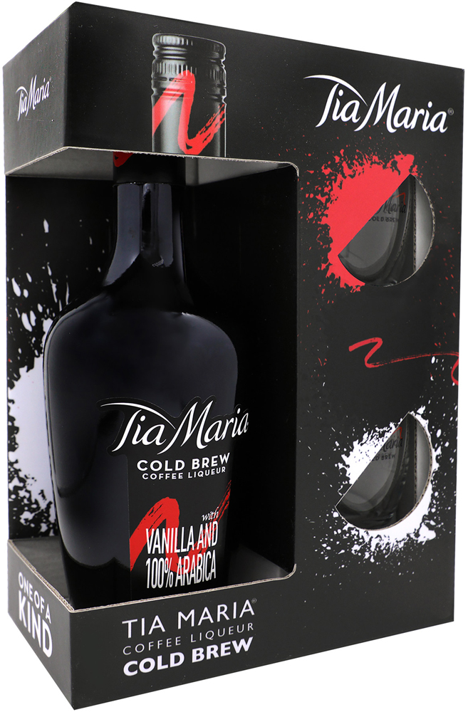 Tia Maria GV + 2 glazen Fles 70 cl 20%