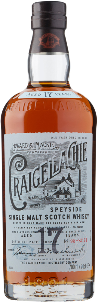 Craigellachie 17Y Spey.SM Fles 70 cl 46%