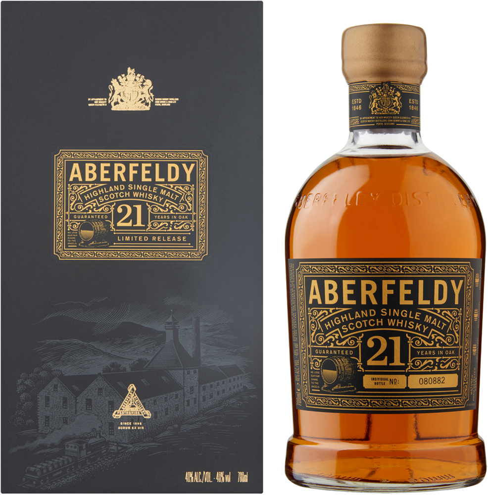 Aberfeldy 21Y Highland SM Fles 70 cl 40%