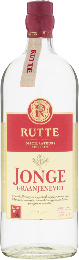 Rutte Jonge Jenever Fles 100 cl 35%