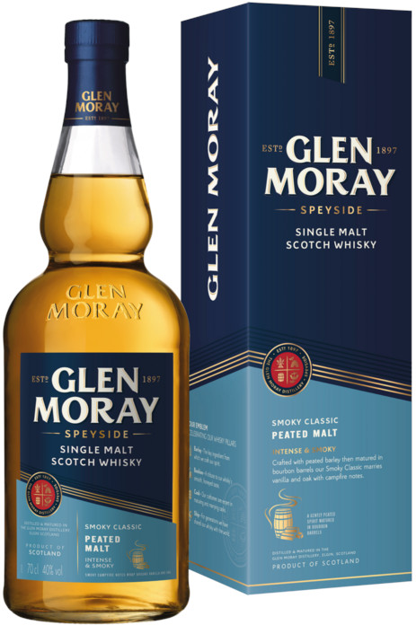 Glen Moray Classic Peated Fles 70 cl 40%