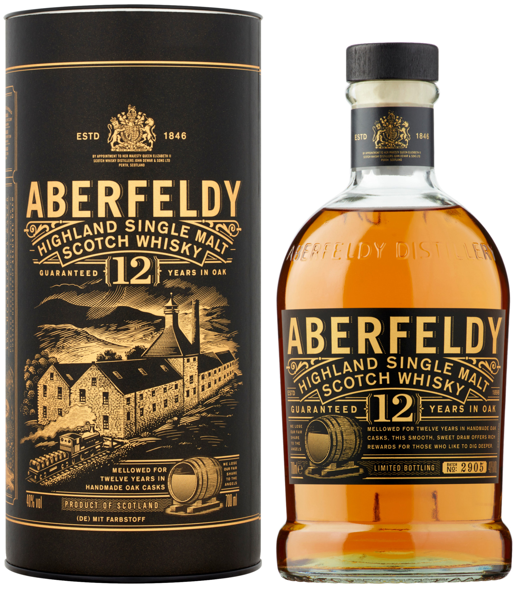 Aberfeldy 12Y Fles 70 cl 40%