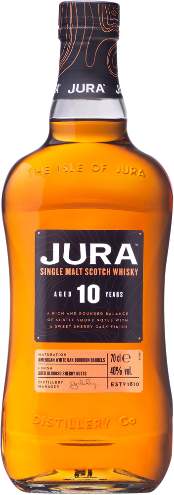 Jura Malt 10Y Fles 70 cl 40%