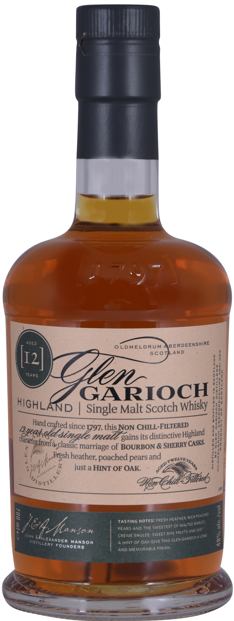 Glen Garioch Highland 12Y Fles 70 cl 48%