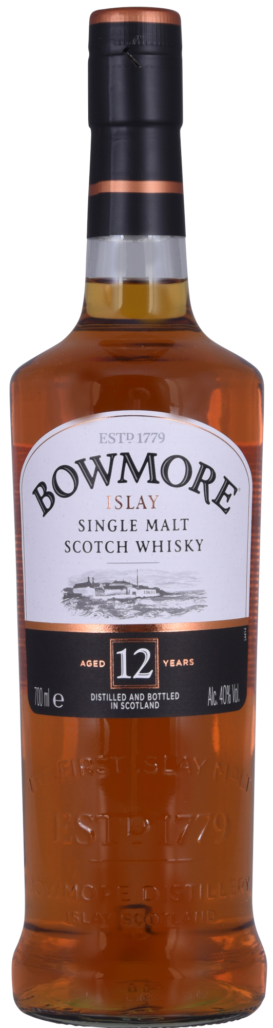 Bowmore 12Y S Malt Fles 70 cl 40%