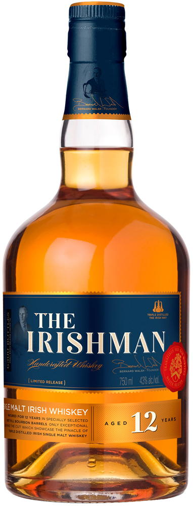 The Irishman Single Malt 12Y Fles 70 cl 43%