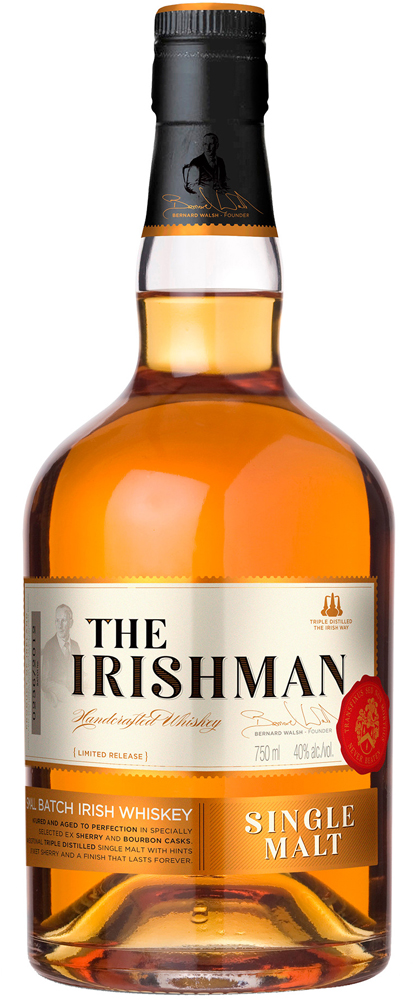 The Irishman Single Malt Fles 70 cl 40%