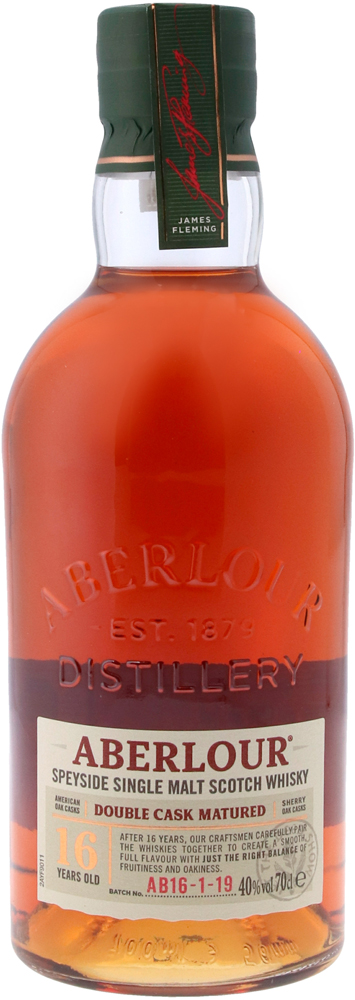 Aberlour Malt 16Y Fles 70 cl 40%