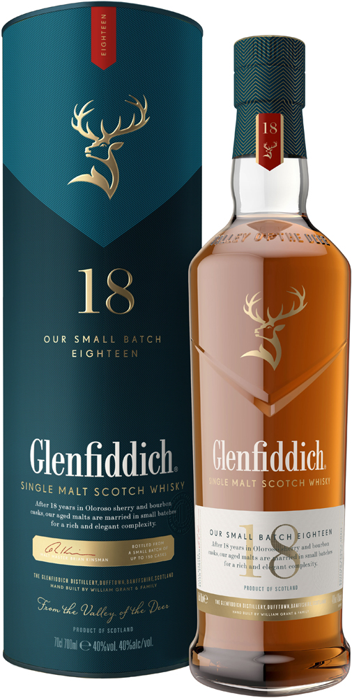 Glenfiddich 18Y SM Fles 70 cl 40%