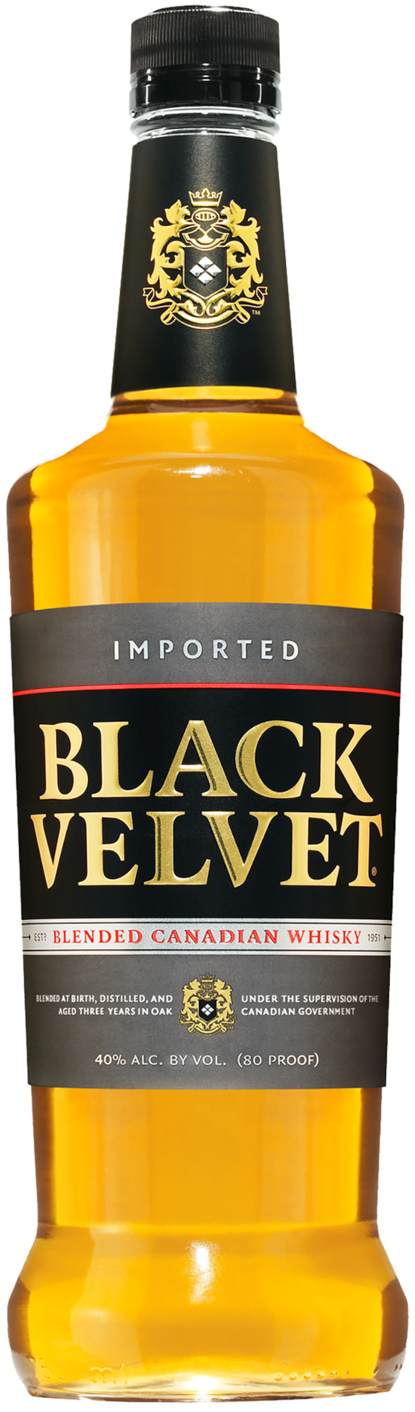 Black Velvet Fles 100 cl 40%