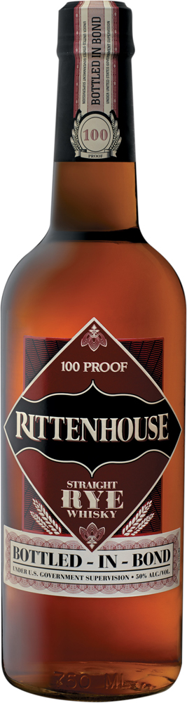 Rittenhouse Straight Rye Fles 70 cl 50%