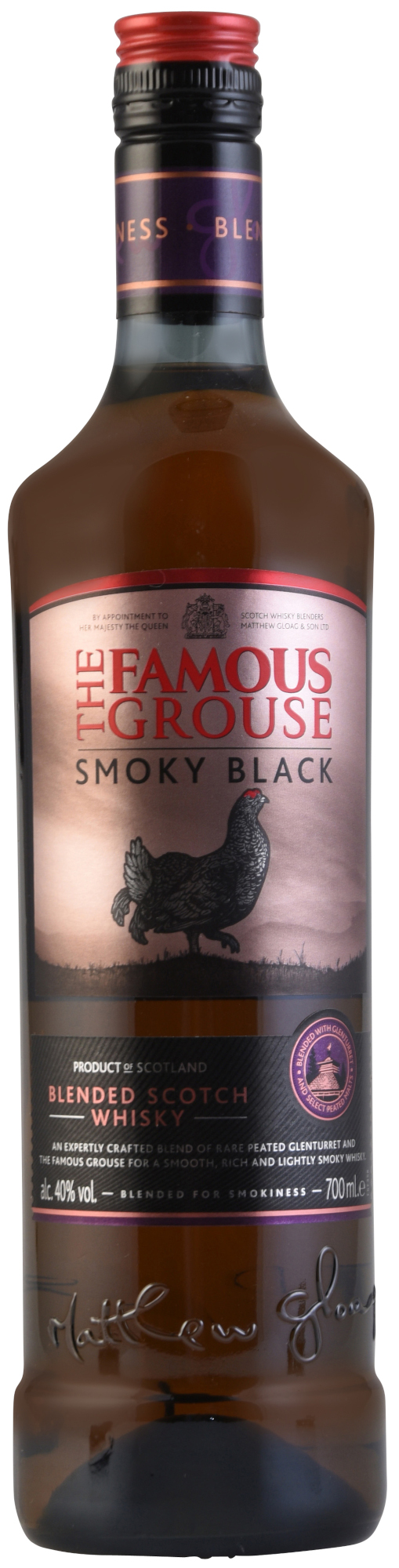 Famous Grouse Smoky Black Fles 70 cl 40%