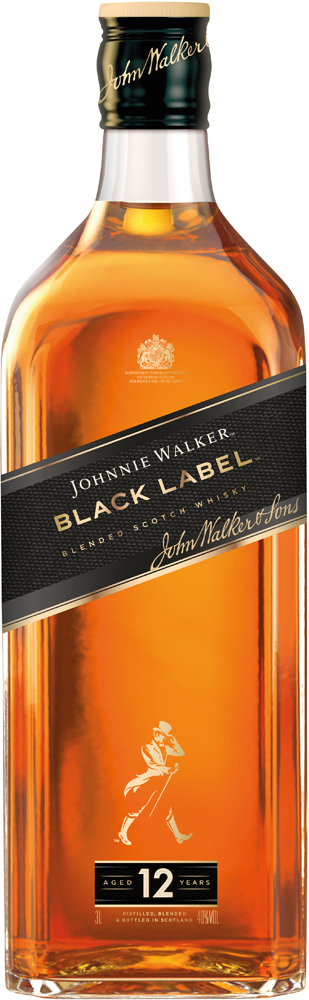 Johnnie Walker Black Fles 300 cl 40%