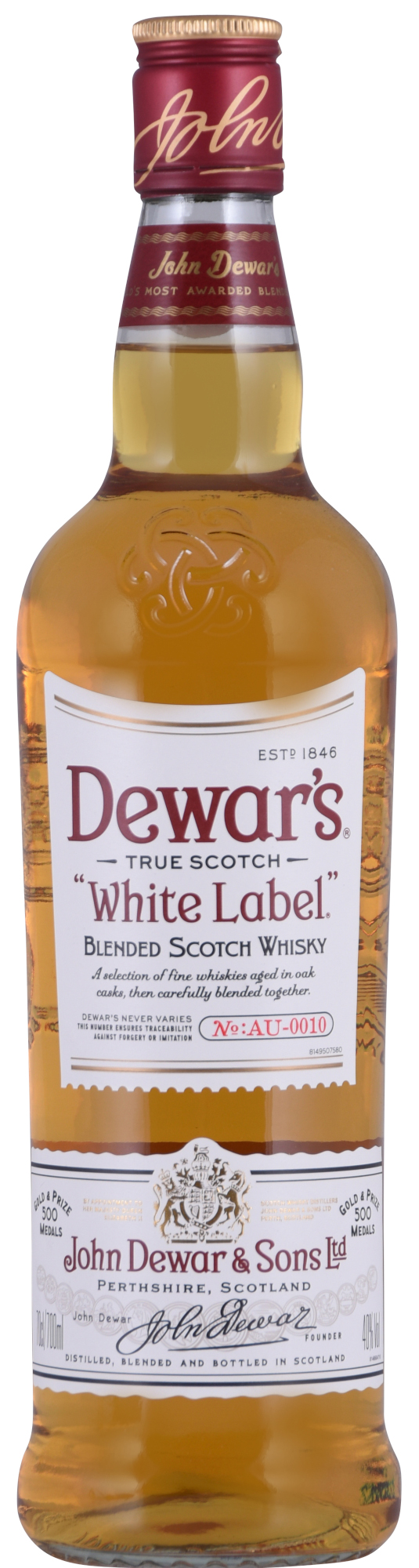 Dewar's White Label Fles 70 cl 40%