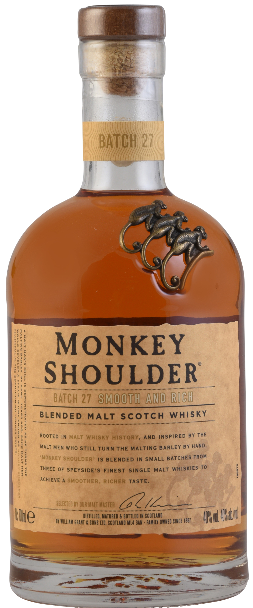 Monkey Shoulder Fles 70 cl 40%