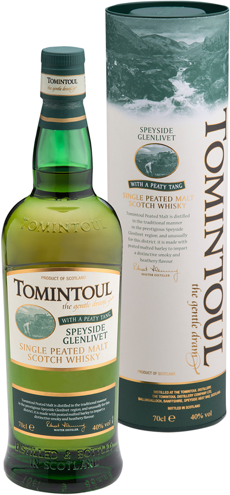 Tomintoul Peaty Tang Fles 70 cl 40%