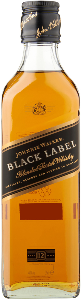 Johnnie Walker Black Fles 35 cl 40%