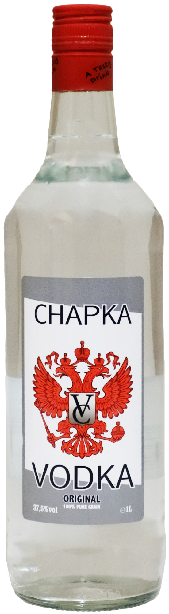 Chapka Vodka Pure Grain Fles 100 cl 37,5%