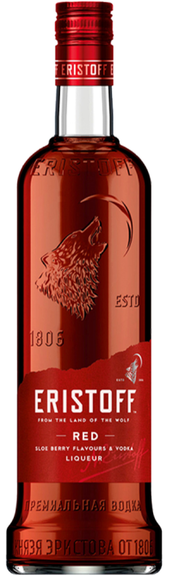 Eristoff Red Fles 100 cl 18%