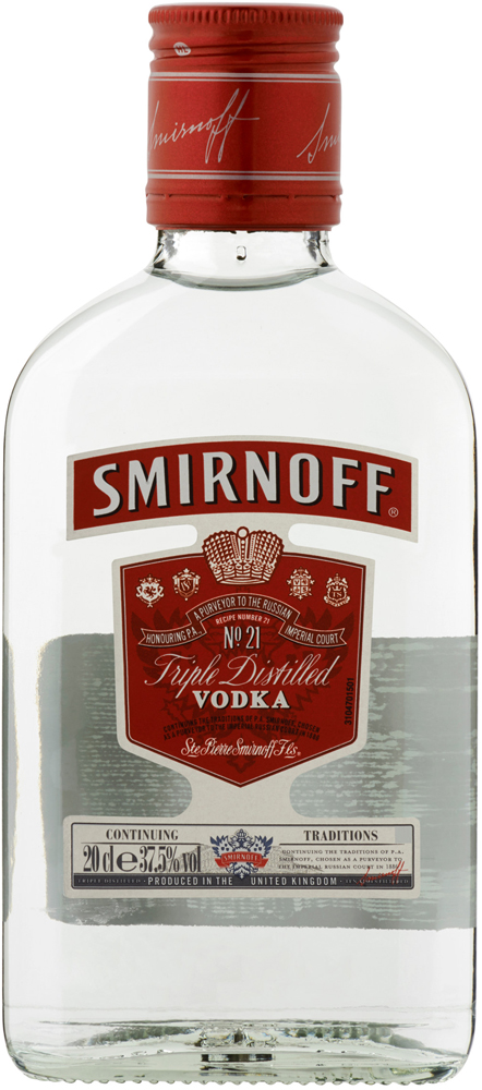 Smirnoff Wodka Tray 6x20cl 37,5%