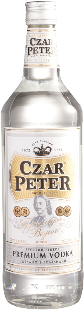 Czar Peter Wodka Fles 100 cl 40%