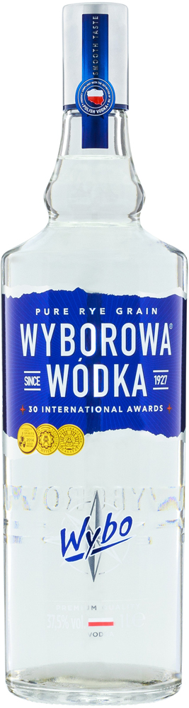 Wyborowa Wodka Fles 100 cl 37,5%