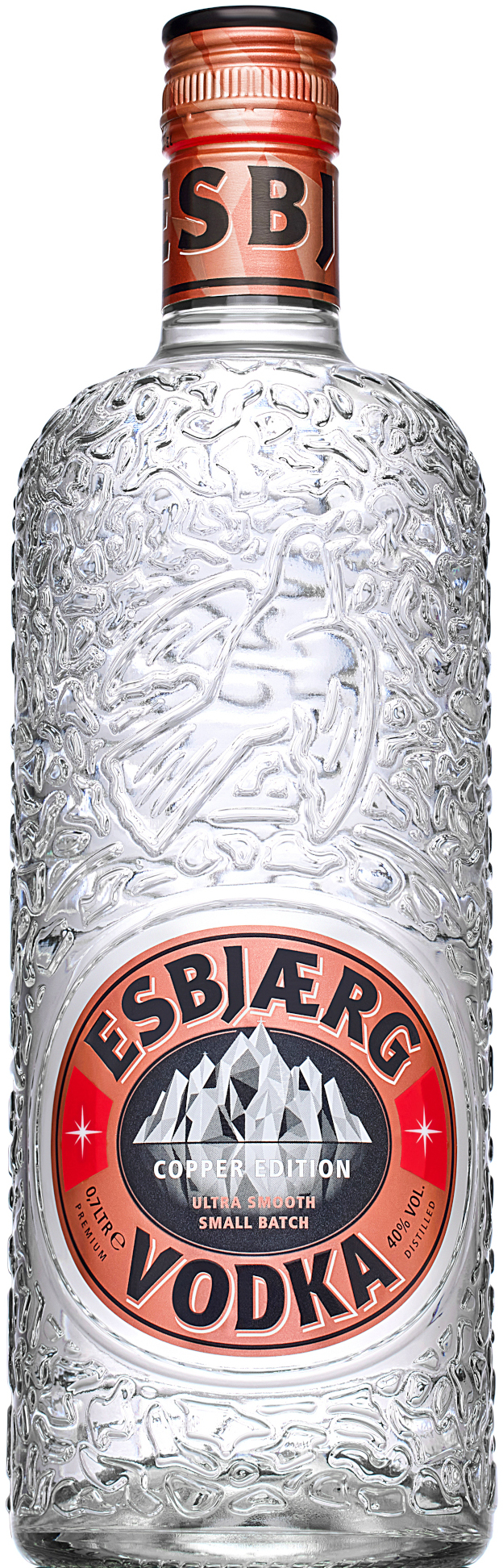 Esbjaerg Wodka Copper Ed. Fles 70 cl 40%