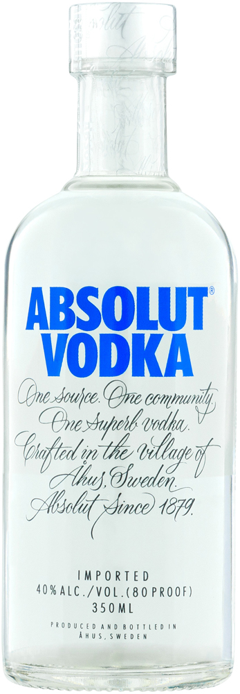 Absolut Wodka Fles 35 cl 40%