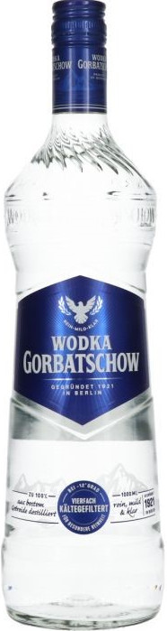 Gorbatschow Wodka Fles 100 cl 37,5%