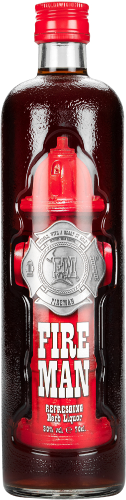 Fireman Vodka Fles 70 cl 30%