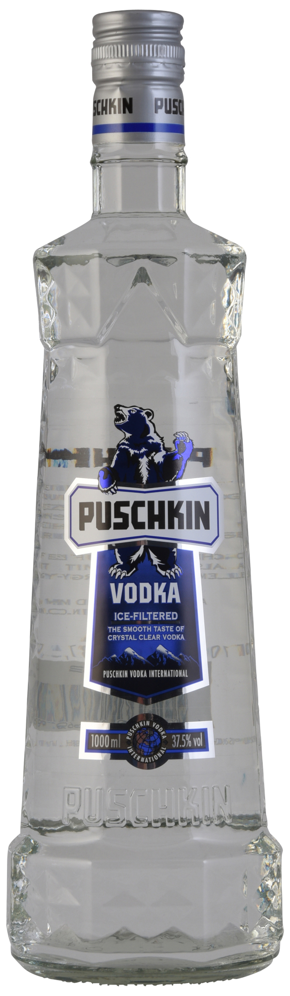 Puschkin Wodka Fles 100 cl 37,5%