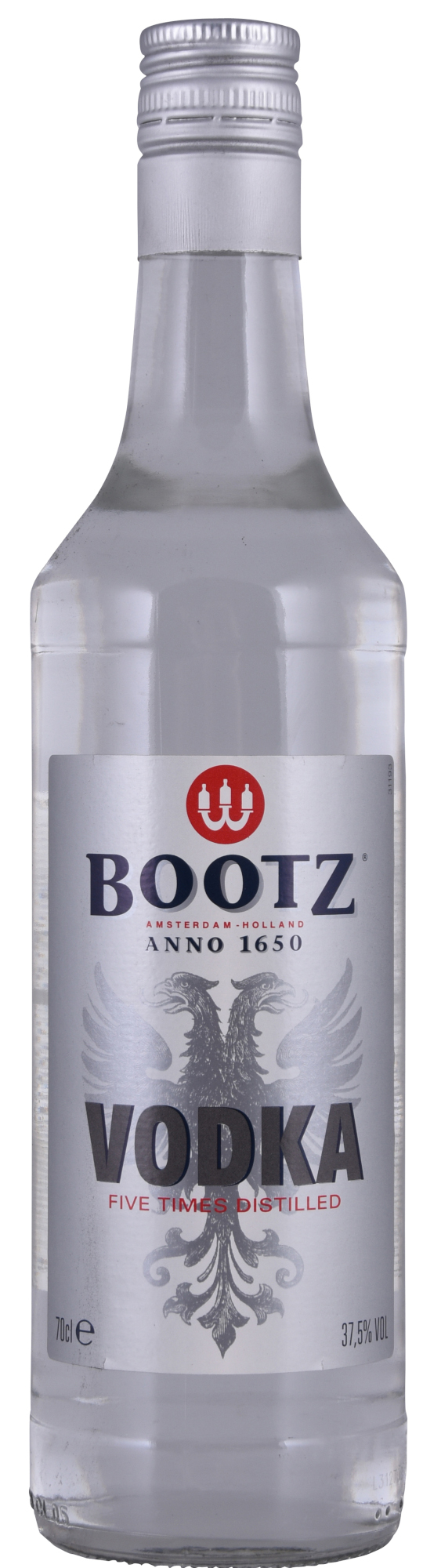 Bootz Wodka Fles 70 cl 37,5%