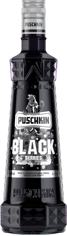 Puschkin Black Sun Fles 100 cl 16,6%