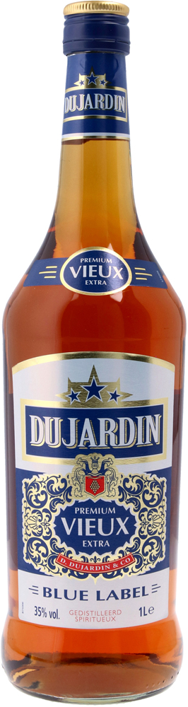 Dujardin Blauw Fles 100 cl 35%