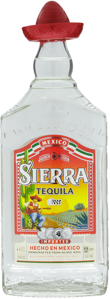 Tequila Sierra Silver - Blanco Fles 70 cl 38%