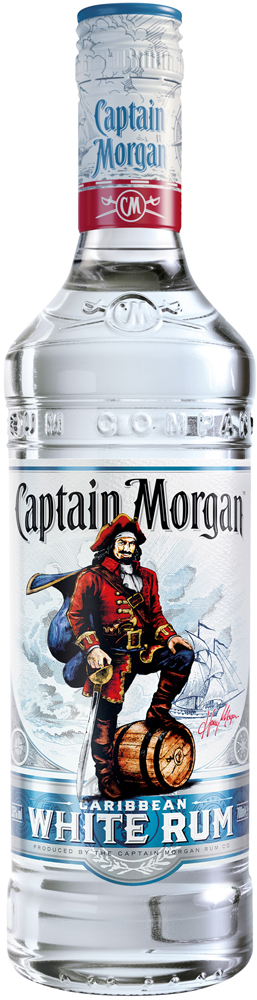 Captain Morgan White Rum Fles 100 cl 37,5%