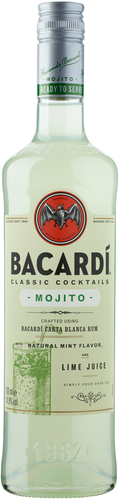 Bacardi Mojito Fles 70 cl 14,9%