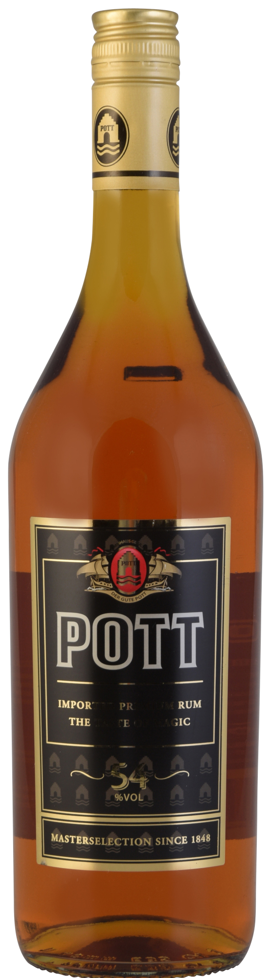 Pott Gold Fles 100 cl 54%