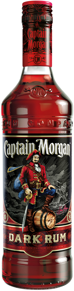 Captain Morgan Dark Rum Fles 70 cl 40%