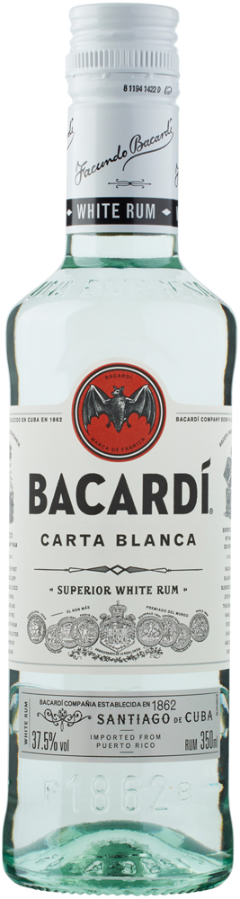 Bacardi Carta Blanca Fles 35 cl 37,5%