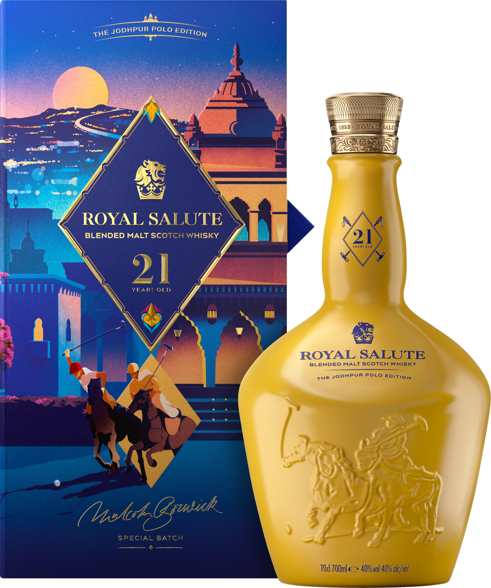 Royal Salute Polo Jodhpur Fles 70 cl 40%