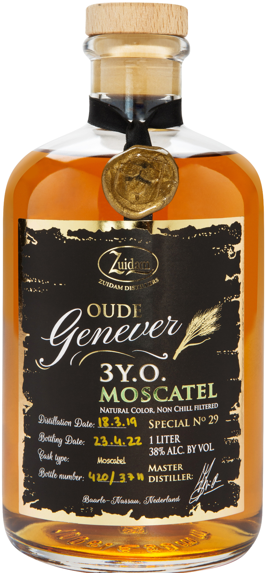 Zuidam Oud Moscatel 3Y Fles 100 cl 38%