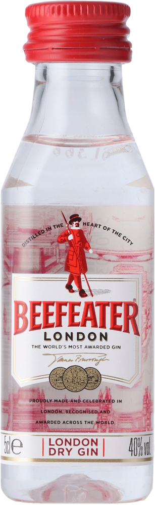 Beefeater Gin mini pet Tray 12x5 cl 40%