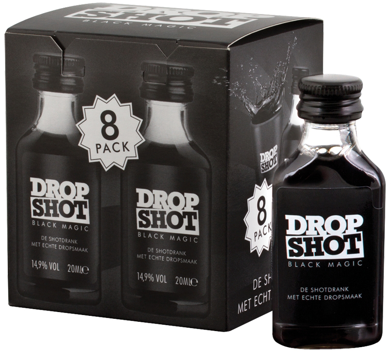 Dropshot mini pet 8-Pack Doos 8x2 cl 14,9%